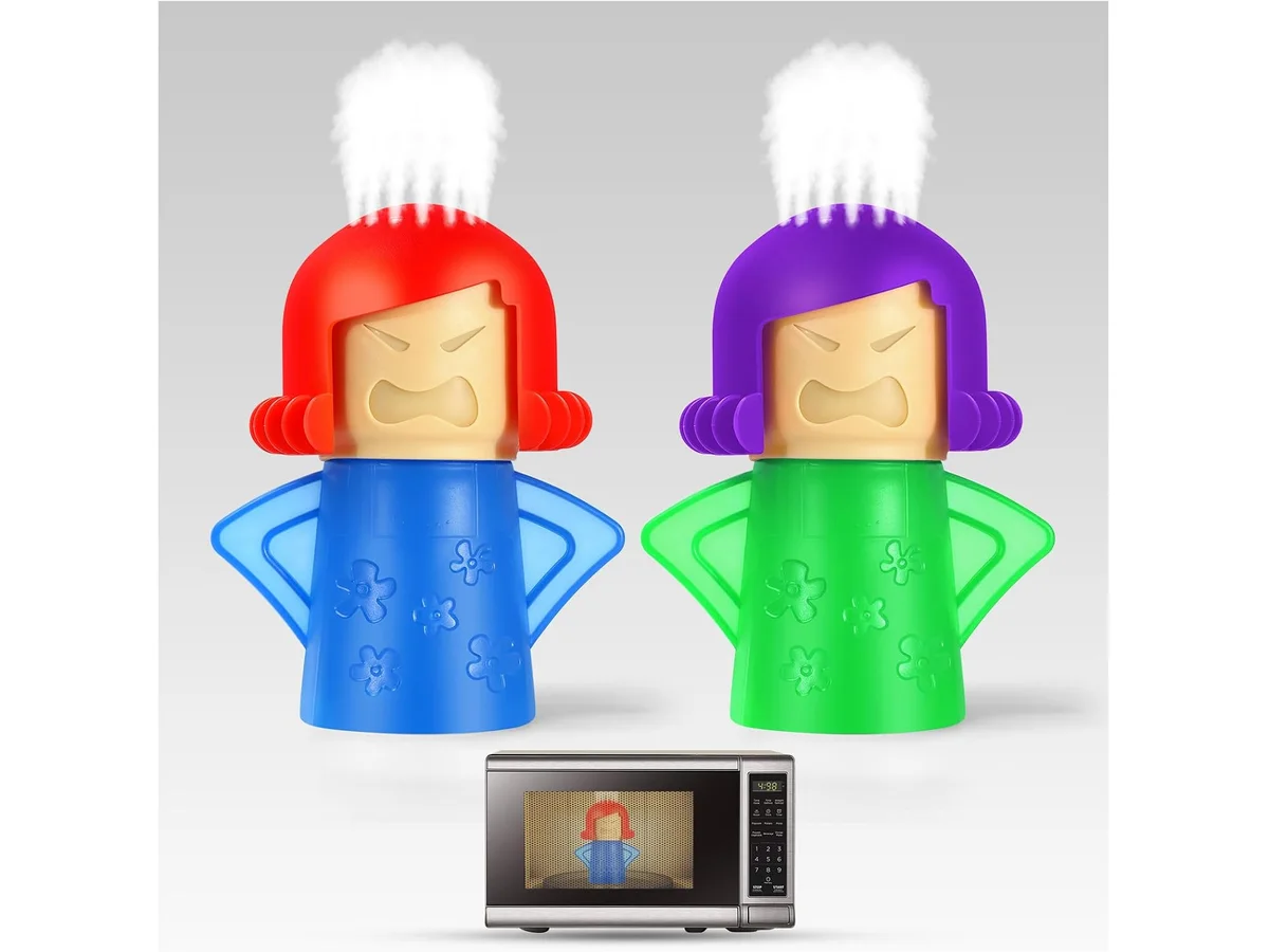 Angry Mama Microwave Steam Cleaner